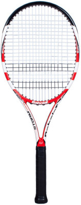 

Babolat Pure Storm Tour GT Black, White, Red Unstrung Tennis Racquet(G3 - 4 3/8 Inches, 343 g), Black;red;white