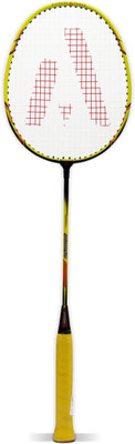 

ASHAWAY 9600SQ Yellow, Black Strung Badminton Racquet(G2 - 3.75 Inches, 90g), Black;yellow