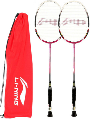 

Li-Ning Smash XP70II Multicolor Strung Badminton Racquet(G4 - 3.25 Inches, 85 g)