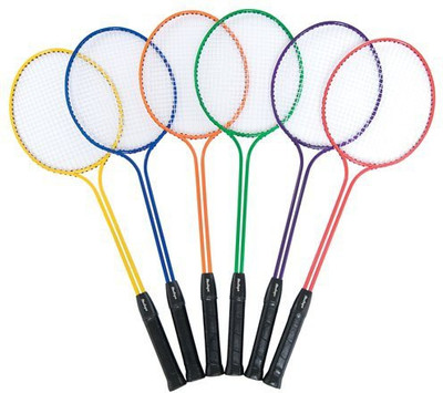 

Sport Supply Group BSN Badminton Racquet Multicolor Strung Badminton Racquet(G4 - 3.25 Inches, 257.9 g)