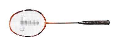 

Tennex T-1001 GR Orange, Black Strung Badminton Racquet(G2 - 3.75 Inches, 88 g), Black;orange