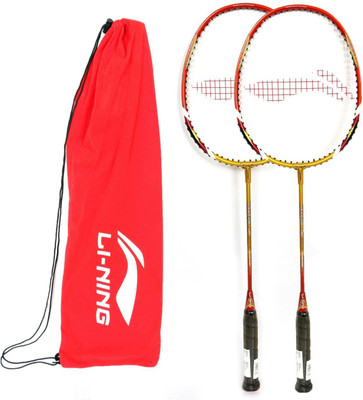 

Li-Ning Smash XP90II Multicolor Strung Badminton Racquet(G4 - 3.25 Inches, 85 g)
