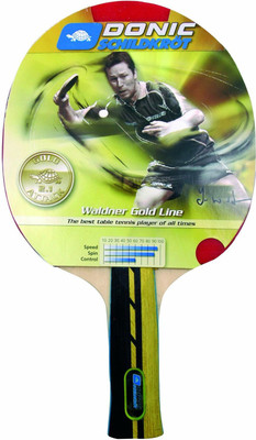 

Donic Schildkrot Waldner Gold Attack Multicolor Table Tennis Racquet(178 g)