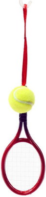 

Kurt Adler Tennis Racquet and Ball Ornament Red, Black Tennis Racquet(G4 - 4 1/2 Inches, 45.3 g), Black;red