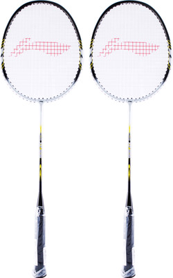 

Li-Ning XP808-2 Black, White Strung Badminton Racquet(S2, 85 g)
