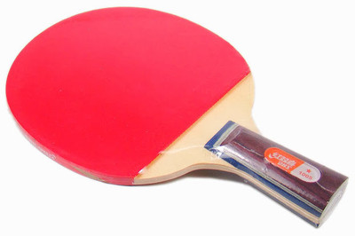 

Double Happiness A1005 Brown, Red Strung Table Tennis Paddle(87 g)