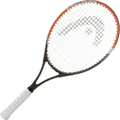 

Head Ti Radical Elite Black, Orange Strung Tennis Racquet(G4 - 4 1/2 Inches, 300 g)