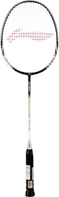 

Li-Ning Turbo X20 White, Black Strung Badminton Racquet(S2, 88 g), Black;white