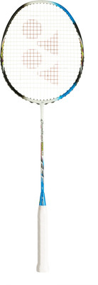 

Yonex Arcsaber Tour 66 White, Blue Unstrung Badminton Racquet(G4 - 3.25 Inches, 87 g), Blue;white
