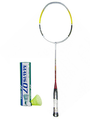 

Li-Ning Gforce 1000 Multicolor Unstrung Badminton Racquet(G4 - 3.25 Inches, 85 g)