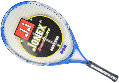 

Jonex Groovy 23 Power Blue, White Unstrung Tennis Racquet(Standards, 300 g)