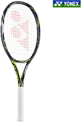 

Yonex Yonex E ZONE DR 108 Tennis Racquet Black, Yellow Unstrung Tennis Racquet(G1 - 4 1/8 Inches, 255 g)