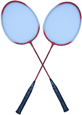 

Triumph Smart 1002 Red Strung Badminton Racquet(G4 - 3.25 Inches, 110 g)