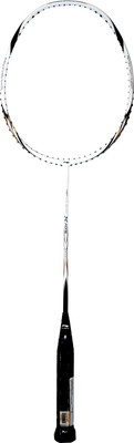 

Li-Ning Turbo X 105 White, Black Unstrung Badminton Racquet(G4 - 3.25 Inches, 85 g), Black;white