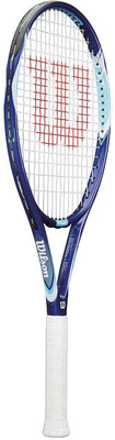 

Wilson Aggressor Blue Strung Tennis Racquet(G3 - 4 3/8 Inches, 290 g)