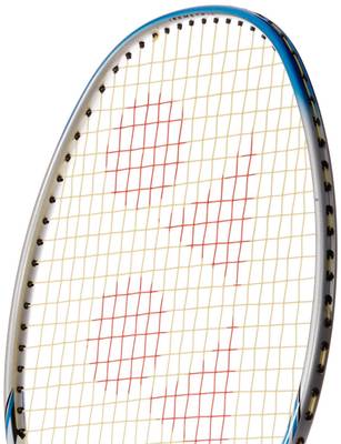 Yonex Nanoray Light 4i G4 Strung Badminton Racquet (Blue, Silver, Weight - 77 g) 