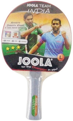 

Joola Team India Multicolor Strung Table Tennis Paddle