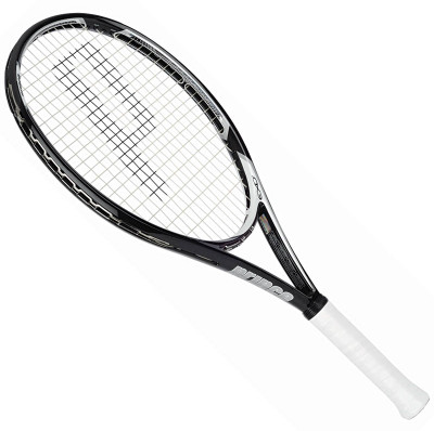 

Prince Exo3 Silver, Black Strung Tennis Racquet, Black;silver