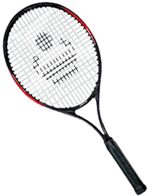 

Cosco Power Beam Size 3/4 Multicolor Strung Tennis Racquet(G4, 350 g)