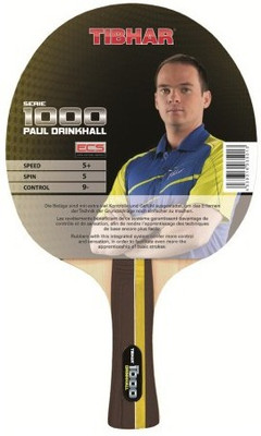 

Tibhar Drinkhall 1000 Brown Table Tennis Racquet(250 g)