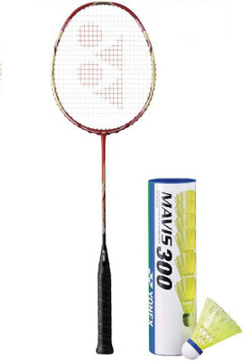 

Yonex Nanoray 7 Multicolor Strung Badminton Racquet(G4 - 3.25 Inches, 80 g)
