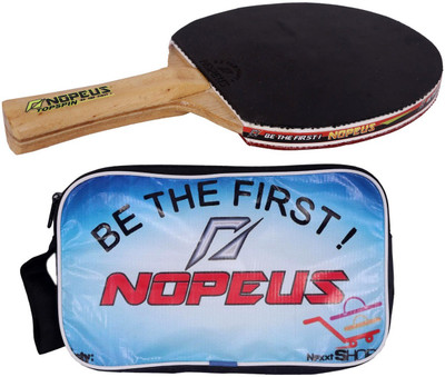 

Nopeus SMASH GREEN Black, Red Table Tennis Racquet(Weight - 169 g)