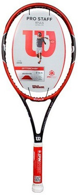 

Wilson Pro Staff 97 ULS Multicolor Unstrung Tennis Racquet(G4 - 4 1/2 Inches, 272 g)