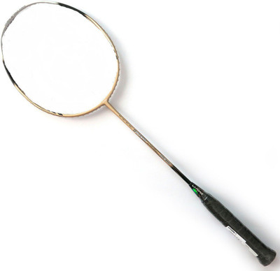 

Li-Ning Gforce Lite 3000 Gold Unstrung Badminton Racquet(G4 - 3.25 Inches, 80 g)