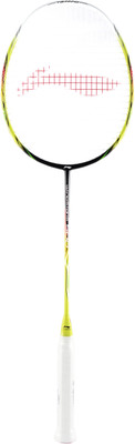 

Li-Ning Windstorm 500B Black, Yellow Strung Badminton Racquet(S2, 88 g)