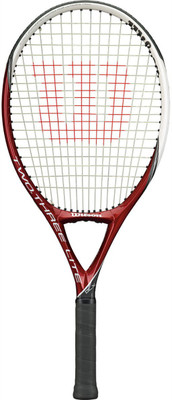 

Wilson Blx Two Three Lite Red, Black, White Unstrung Tennis Racquet(G3 - 4 3/8 Inches, 290 g), Black;red;white