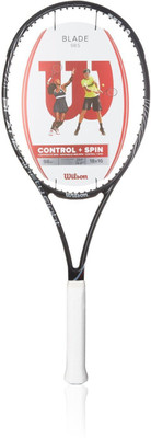 

Wilson Blade 98 S Black Unstrung Tennis Racquet(G3, 311.84 g)