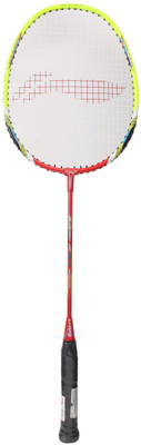 

Li-Ning Smash XP 80 ll Yellow, Red, Blue Strung Badminton Racquet(G2 - 3.75 Inches, 86 g), Blue;red;yellow