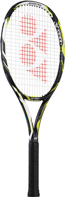 

Yonex T RQTS E ZONE DR FEEL (255) Multicolor Strung Tennis Racquet(G3 - 4 3/8 Inches, 255 g)