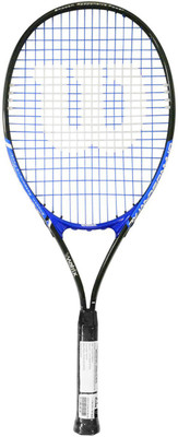 Wilson Grand Slam XL Blue, Black Strung Tennis Racquet(G3 - 4 3/8 Inches, 272 g), Black;blue