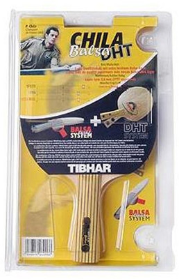 53% OFF on Tibhar Chilsa Balsa Dht Brown Table Tennis Paddle(Pack of: 1)