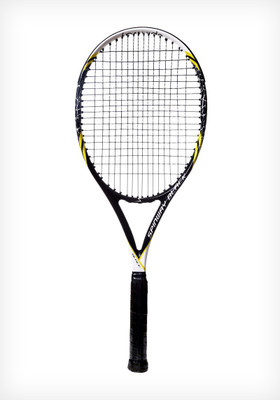 

Spinway Black Black Strung Tennis Racquet(G3 - 4 3/8 Inches, 310 g)