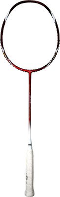 

Li-Ning TURBO X-10 Maroon Unstrung Badminton Racquet(G4 - 3.25 Inches, 85 g)