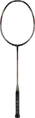 

APACS Feather Weight 75 WITH Leather Cover Gold Unstrung Badminton Racquet(G4 - 3.25 Inches, 75 g)