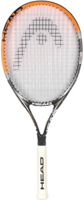 

Head Titanium 3000 Black, White, Orange Strung Tennis Racquet(G3 - 4 3/8 Inches, 275 g), Black;orange;white