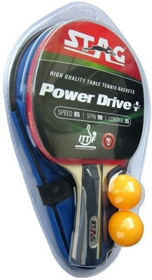 

Stag Power Drive Plus Table Tennis Racquet(72 g)