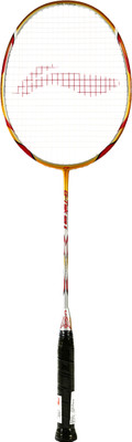 

Li-Ning G Tek 98 II Gold, Grey Strung Badminton Racquet(S2, 83 g)