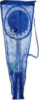 AS Boka G4 Strong Badminton Racquet (Blue, Black, White, Weight - 350 g) 
