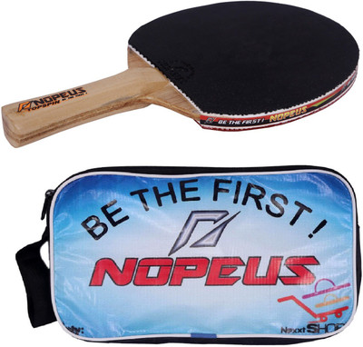 

Nopeus TOP SPIN ORANGE Black, Red Table Tennis Racquet(Weight - 169 g)
