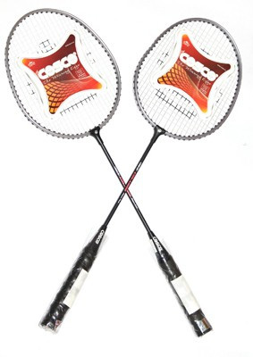 

Cosco CB 150E ( PACK OF 2 ) Multicolor Strung Badminton Racquet(G4 - 3.25 Inches, 540 g)