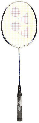 

Yonex Nanoray 9 White Strung Badminton Racquet(G4 - 3.25 Inches, 85 g)