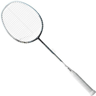 

Yonex NANORAY 10 Silver Strung Badminton Racquet(G4 - 3.25 Inches, 85 g)