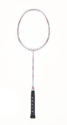 APACS Virtuoso 20 White, Blue Unstrung Badminton Racquet(G2 - 3.75 Inches, 77 g), Blue;white