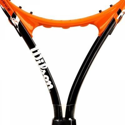 Wilson Match Point 4.375 Strung Tennis Racquet (Multicolor, Weight - 291 g) 