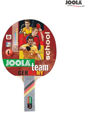

Joola Team Germany School Multicolor Strung Table Tennis Paddle(75 g)