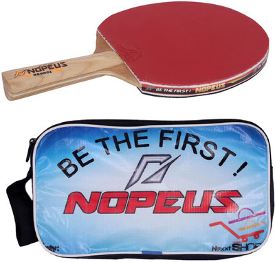 

Nopeus BOUNCE ORANGE Black, Red Table Tennis Racquet(Weight - 169 g)